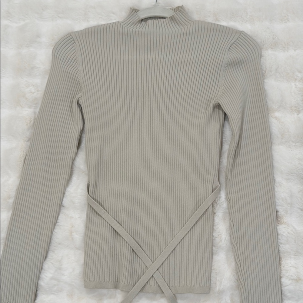 Aritzia turtle neck open lower back